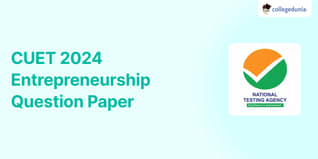 CUET Entrepreneurship Question Paper 2024: Download Question paper with Answers PDF